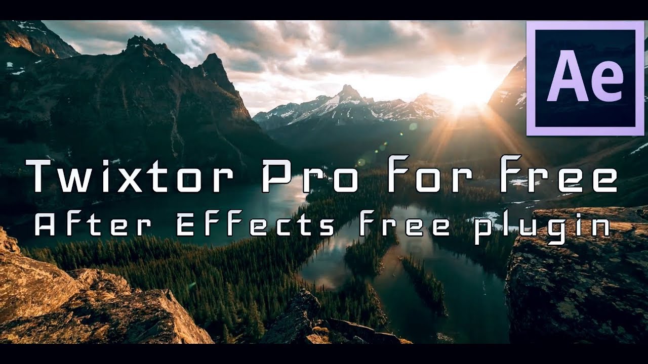 دانلود پلاگین Twixtor Pro برای صحنه آهسته کردن ویدیو در افترافکت - Twixtor Pro v7.3.1 Plugin For After Effect