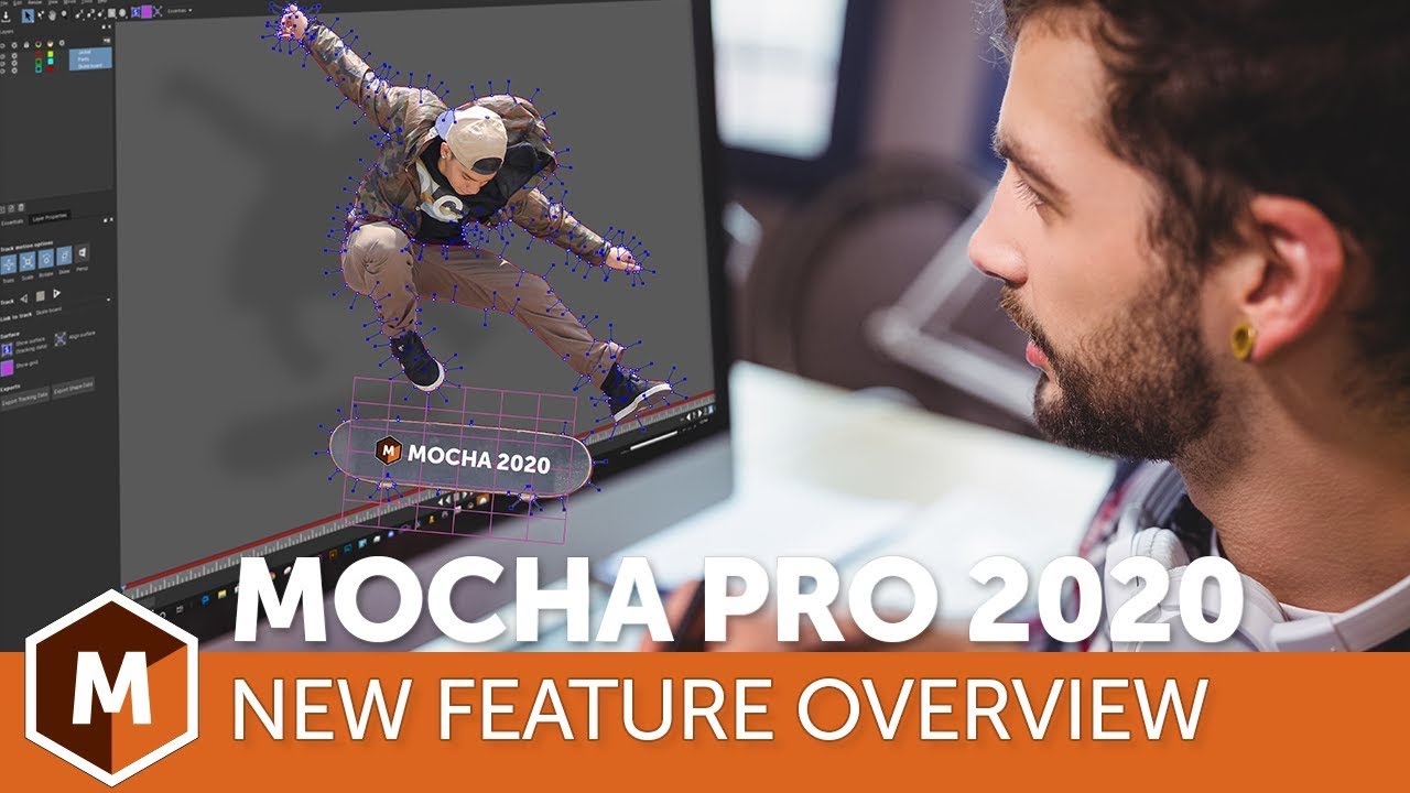 Mocha Pro/Adobe/Avid Plugin 2020.5 v7.5.1.127 ساخت انیمیشن های 3 بعدی