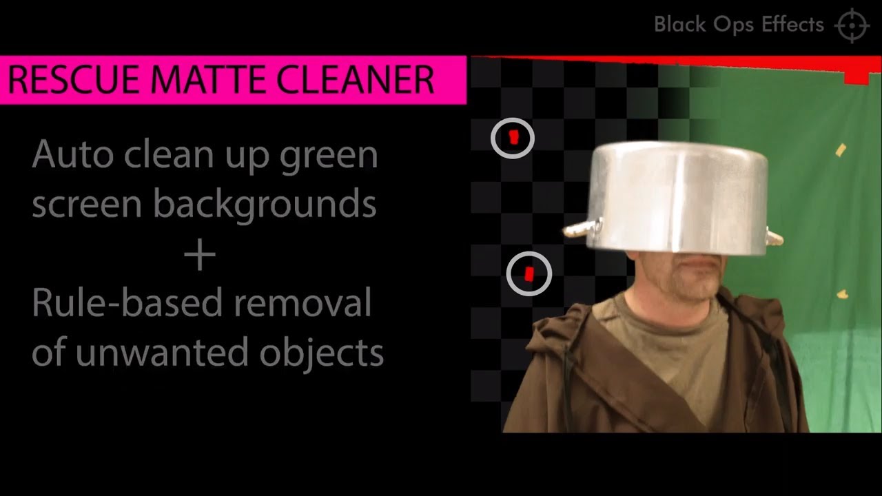 دانلود پلاگین Rescue Matte Cleaner برای افترافکتس - Rescue Matte Cleaner v1.0 For After Effects