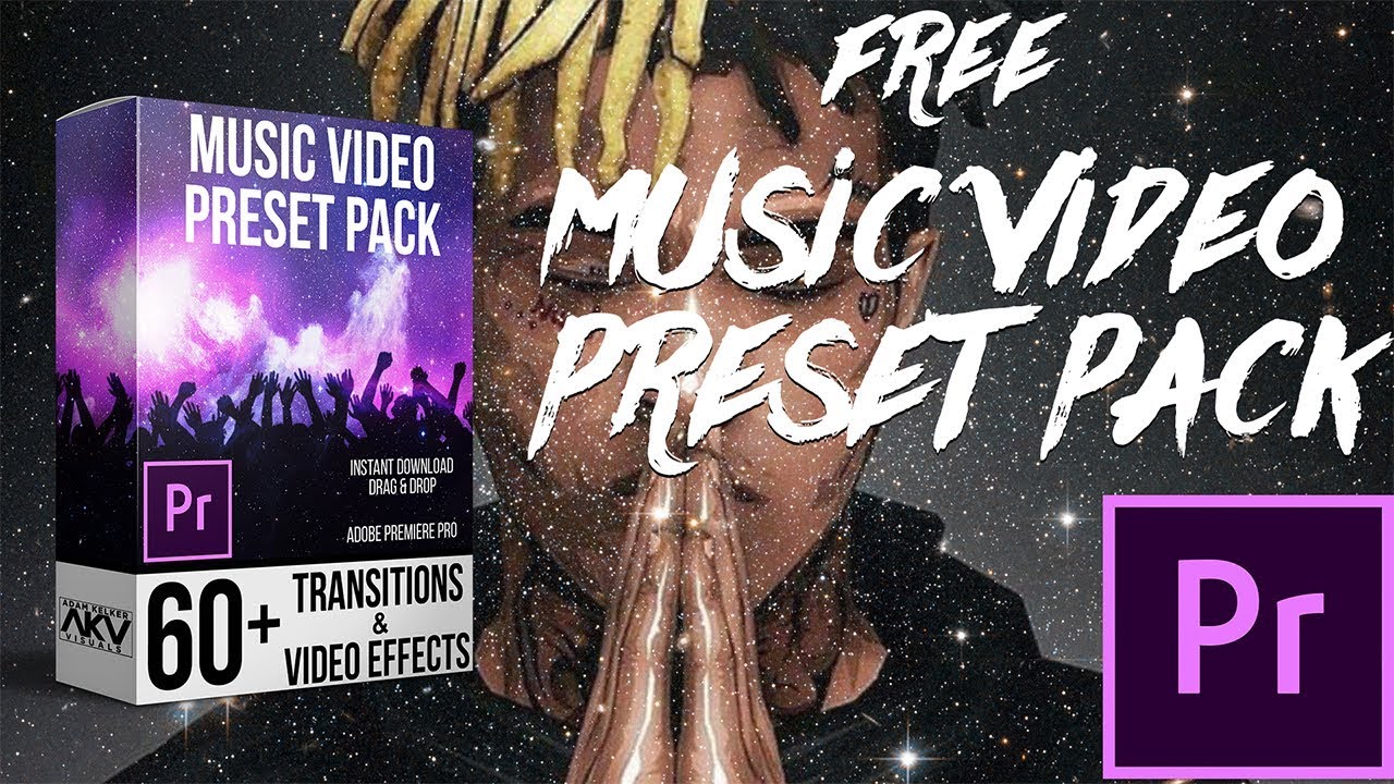 دانلود پک پریست های موزیک ویدئو برای پریمیر پرو به همراه آموزش ویدئویی - Music Video Preset Pack For Premiere