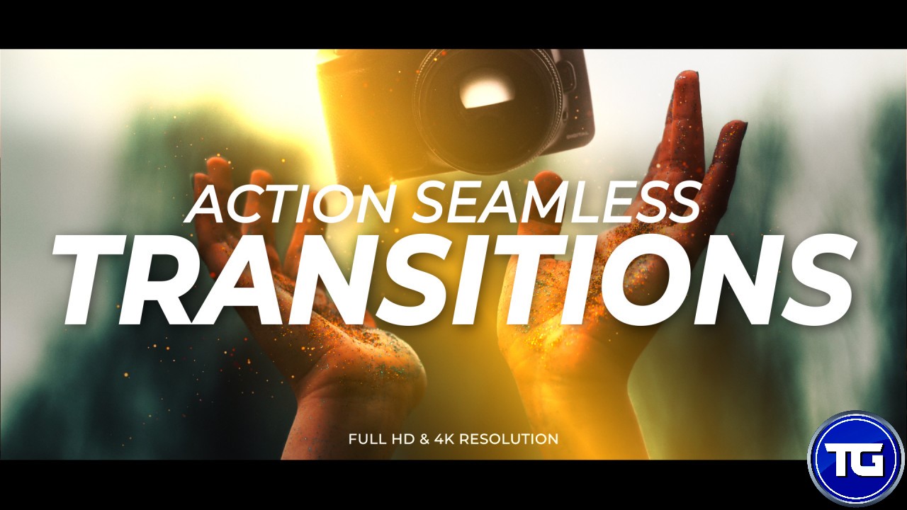 دانلود رایگان ترنزیشن اکشن پریمیر [پریست] Action Seamless Transitions