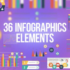 پروژه پریمیر اجزای اینفوگرافیک Infographics Elements