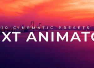 دانلود پریست پریمیر Text Animator Cinematic