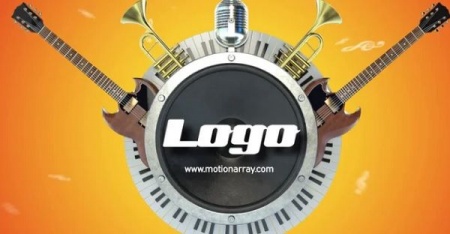 دانلود پروژه افتر افکت لوگو موزیک Music Logo