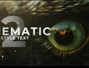 دانلود پریست پریمیر Cinematic Text Editor 2